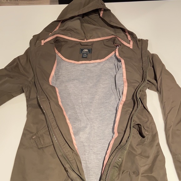 Roots Kids Green Parka Coat - Picture 4 of 5